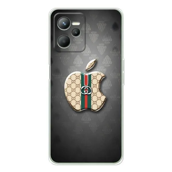 Чехол с принтом «Apple gucci» для Realme 14