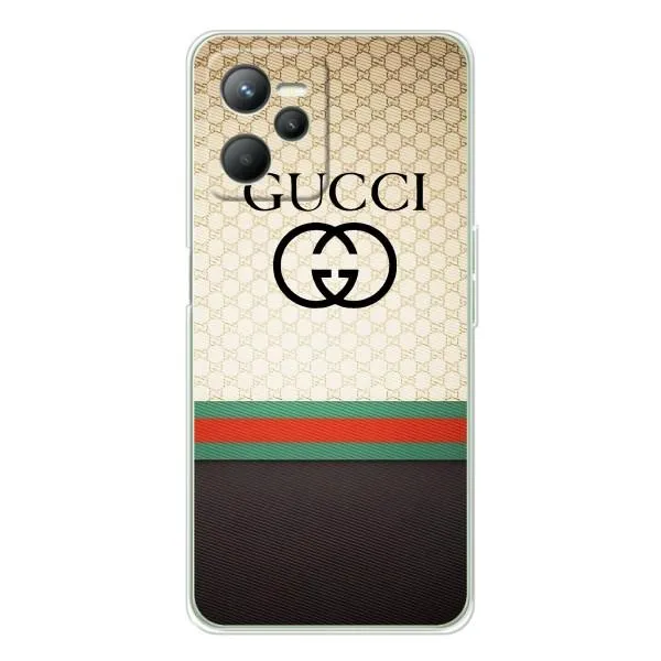Чехол с принтом «GUCCI стиль» для Realme 14