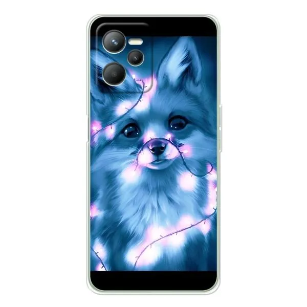 Чехол с принтом «Яркая лисичка» для Realme 14