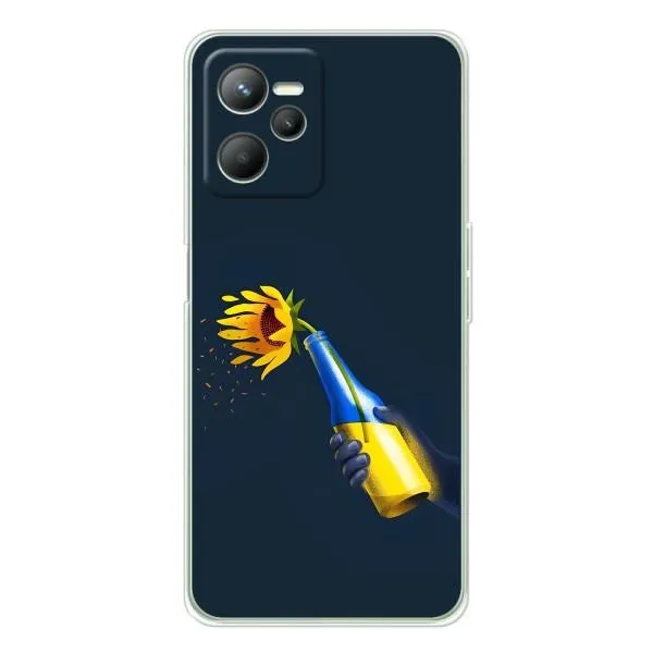 Чохол з принтом «Коктель молотова» для Realme 14