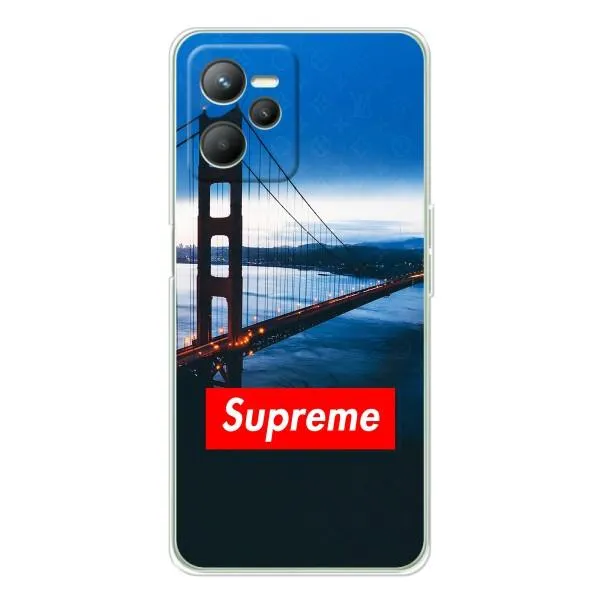 Чехол с принтом «Стиль Supreme» для Realme 14
