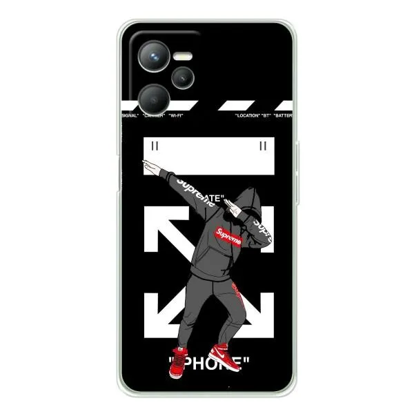 Чехол с принтом «Суприм» для Realme 14
