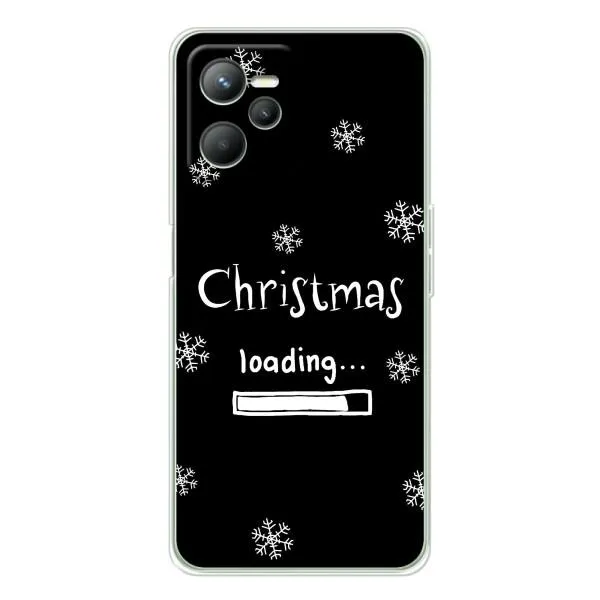 Чехол с принтом «Christmas loading» для Realme 14