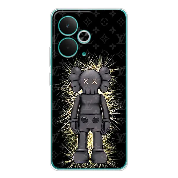 Чехол с принтом «Bearbrick LV» для Realme 14T