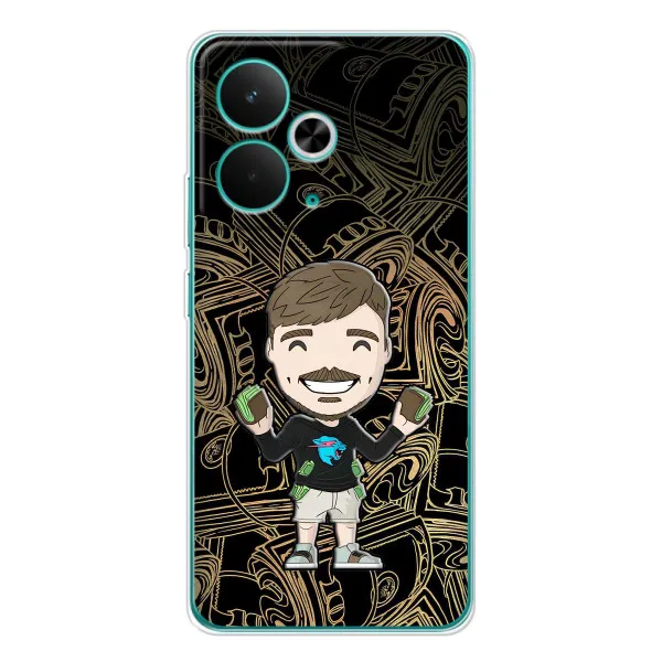 Чехол с принтом «Mister Beast» для Realme 14T