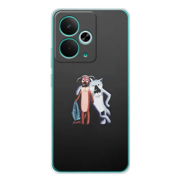 Чехол с принтом «Шо опять» для Realme 14T Чехол с принтом «Шо опять» для Realme 14T