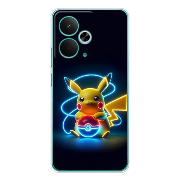 Чохол з принтом «Покемон» для Realme 14T