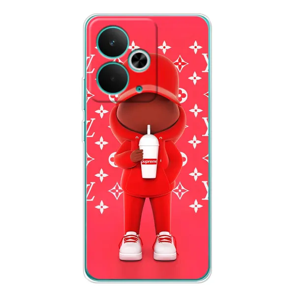 Чехол с принтом «Модный стиль» для Realme 14T