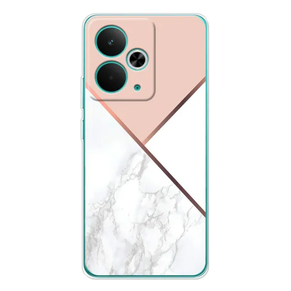 Чехол с принтом «Тройной мрамор» для Realme 14T Чехол с принтом «Тройной мрамор» для Realme 14T