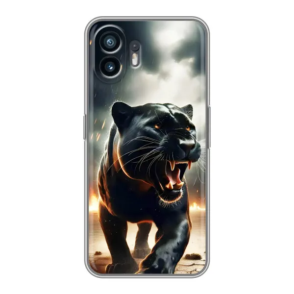 Чехол с принтом «Черная пантера» для Realme 15 Lite