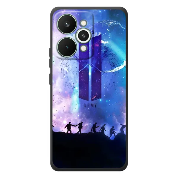 Чехол с принтом «Army BTS» для Realme 15 Pro