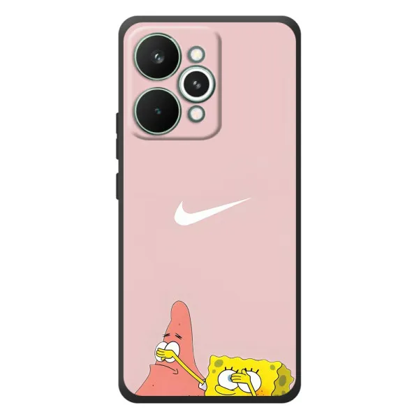Чехол с принтом «Патрик и Губка» для Realme 15 Pro