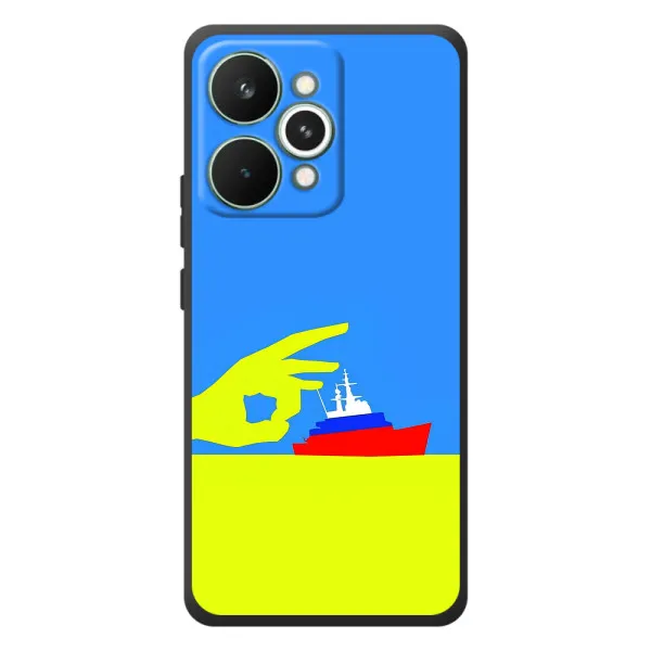Чехол с принтом «Щелбан кораблю» для Realme 15 Pro Чехол с принтом «Щелбан кораблю» для Realme 15 Pro