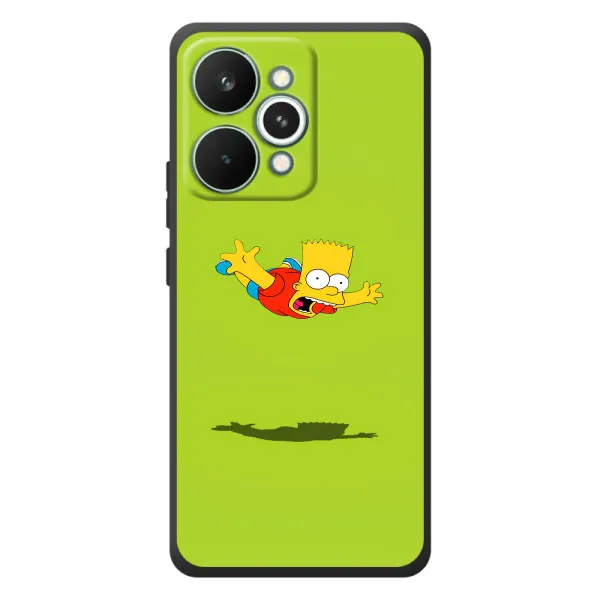 Чехол с принтом «Барт Симпсон» для Realme 15 Pro