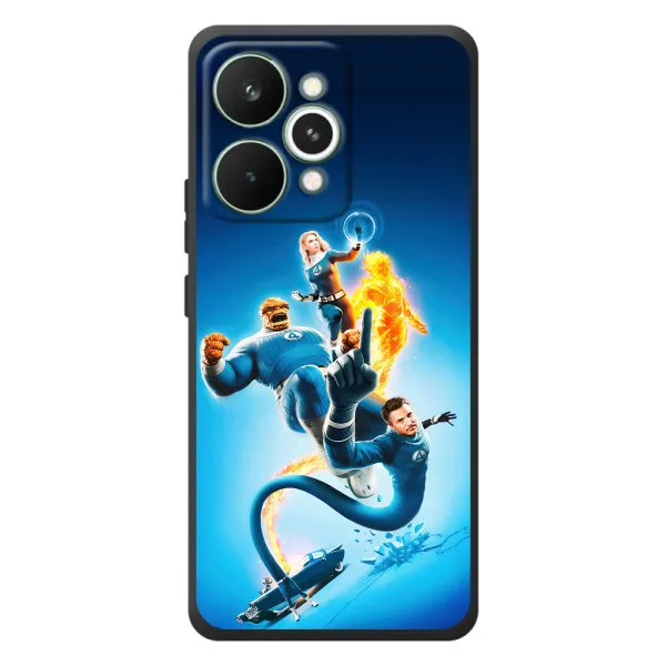 Чехол с принтом «Герои Фантастическая Четверка» для Realme 15 Pro