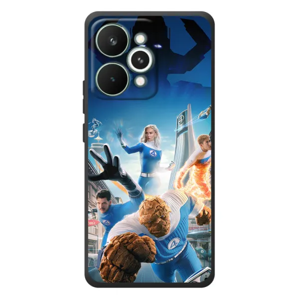 Чехол с принтом «Герои Фантастическая Четверка» для Realme 15 Pro