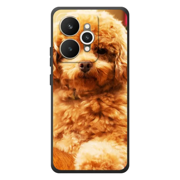 Чехол с принтом «Щенок Бишон» для Realme 15