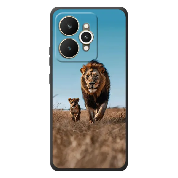 Чехол с принтом «Мусафа и Симба» для Realme 15