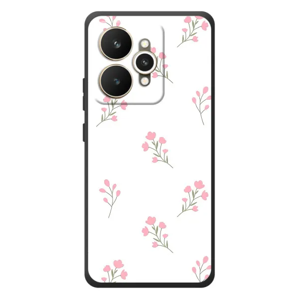 Чехол с принтом «Розовые цветы» для Realme 15