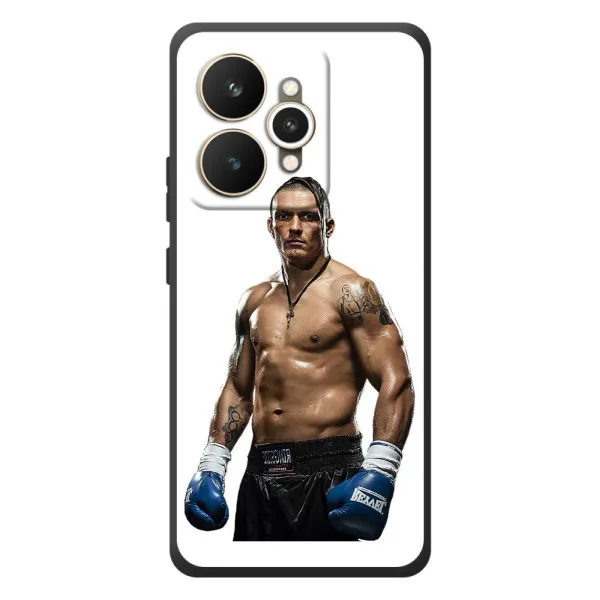 Чехол с принтом «Усик на белом» для Realme 15