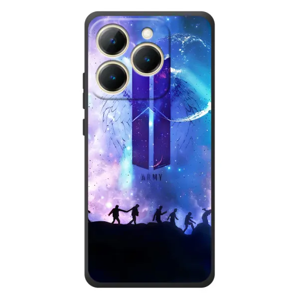 Чехол с принтом «Army BTS» для Realme 15T