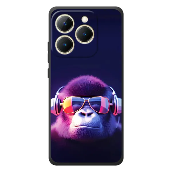 Чехол с принтом «Стильная обезьяна» для Realme 15T
