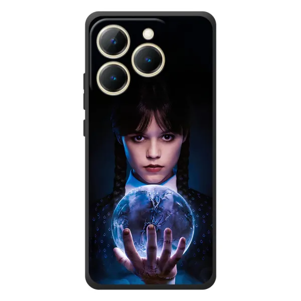 Чехол с принтом «Магическая сфера Уэнздей» для Realme 15T