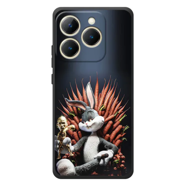 Чехол с принтом «Король Кролик» для Realme 15T Чехол с принтом «Король Кролик» для Realme 15T