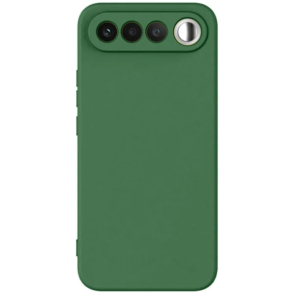 Чохол TPU GETMAN Liquid Silk Full Camera для Realme 16 5G — Зелений Чохол TPU GETMAN Liquid Silk Full Camera для Realme 16 5G — Зелений