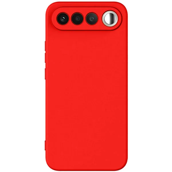 Чохол TPU GETMAN Liquid Silk Full Camera для Realme 16 5G — Червоний Чохол TPU GETMAN Liquid Silk Full Camera для Realme 16 5G — Червоний