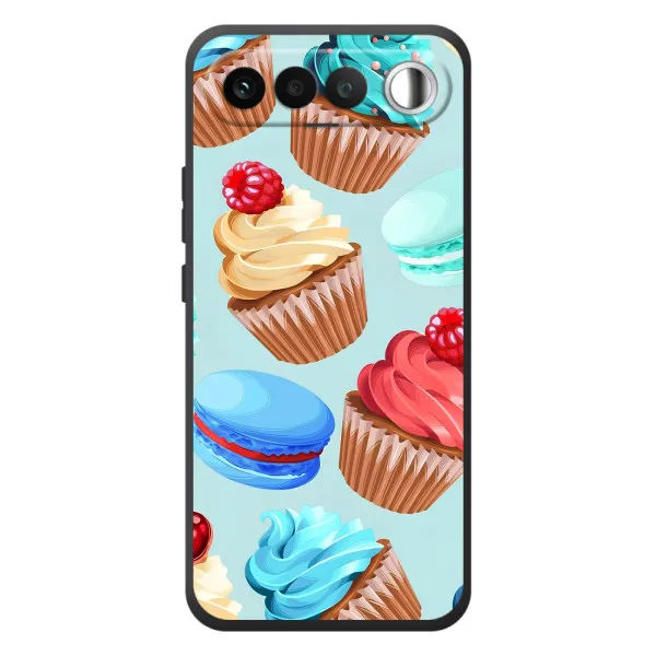 Чехол с принтом «Кексики» для RealMe 16 5G Чехол с принтом «Кексики» для RealMe 16 5G