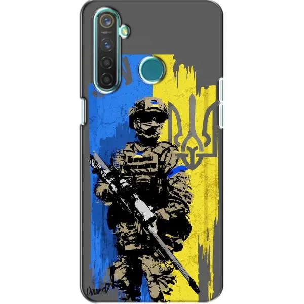 Чехол с принтом «АРТ солдат» для Realme 5 Чехол с принтом «АРТ солдат» для Realme 5