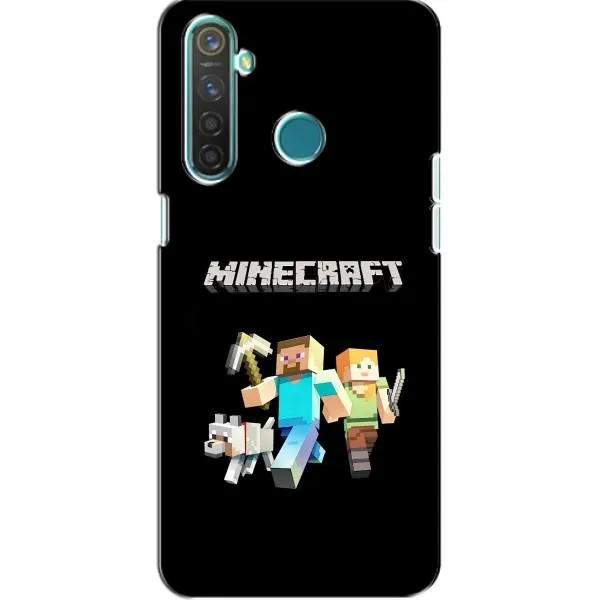 Чохол з принтом «герої Minecraft» для Realme 5 Чохол з принтом «герої Minecraft» для Realme 5
