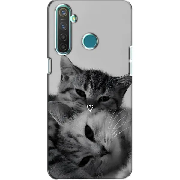 Чехол с принтом «Пара котов» для Realme 5