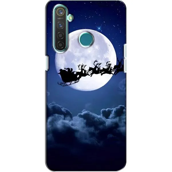 Чехол с принтом «Санта - луна» для Realme 5