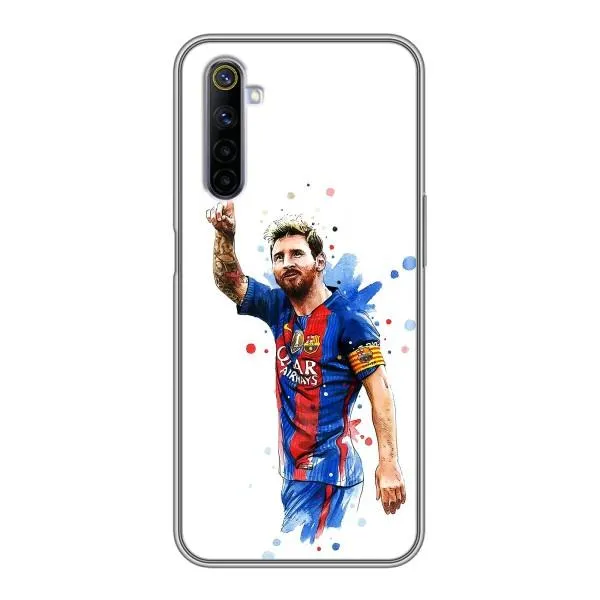 Чехол с принтом «Лео Месси» для Realme 6