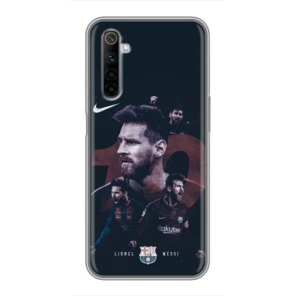 Чехол с принтом «Месси 10» для Realme 6