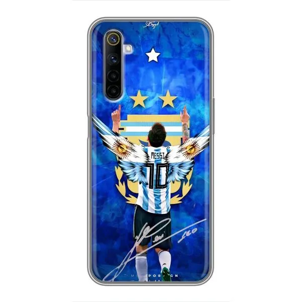 Чехол с принтом «Месси Аргентина» для Realme 6
