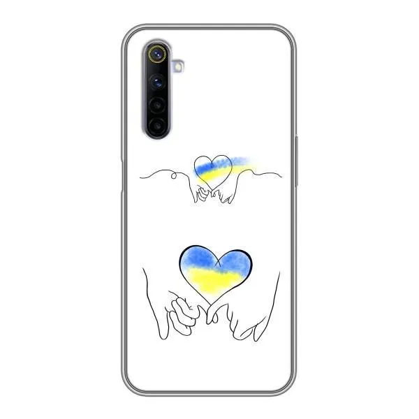 Чехол с принтом «Мир Украине» для Realme 6