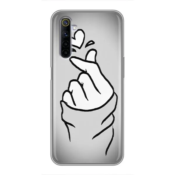 Чохол з принтом «Значок Love» для Realme 6