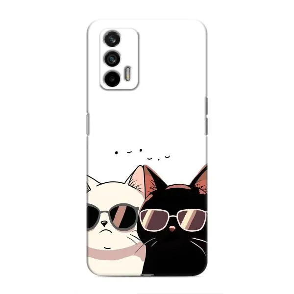 Чехол с принтом «Коты в очках» для Realme 7 Pro