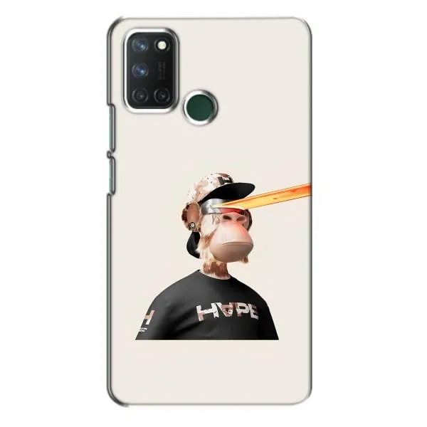 Чехол с принтом «обезьяна NFT в очках» для Realme 7i Чехол с принтом «обезьяна NFT в очках» для Realme 7i