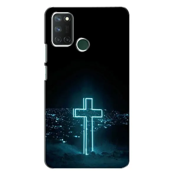 Чохол з принтом «Хрест і місто» для Realme 7i