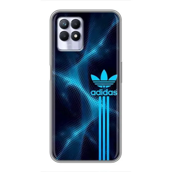 Чехол с принтом «Синий Адидас» для Realme 8 Pro