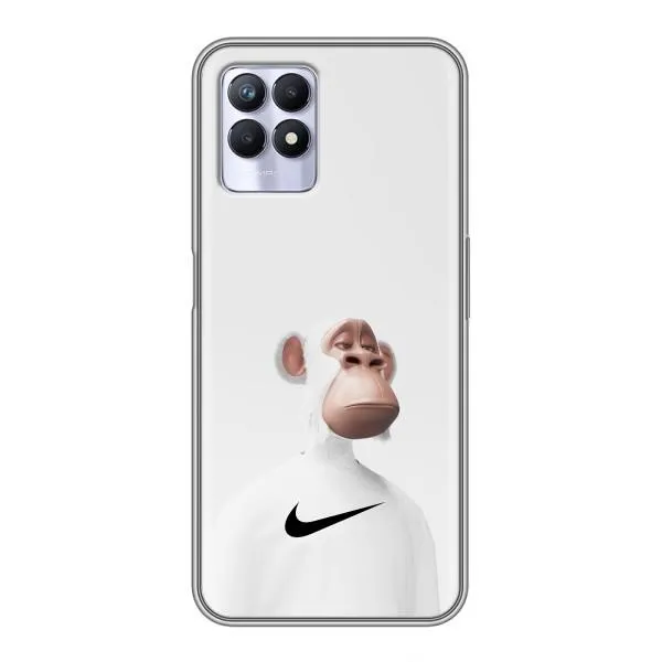 Чехол с принтом «обезьяна NFT Nike» для Realme 8 Pro
