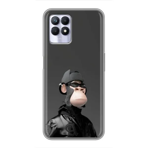 Чехол с принтом «стильная обезьяна NFT» для Realme 8 Pro