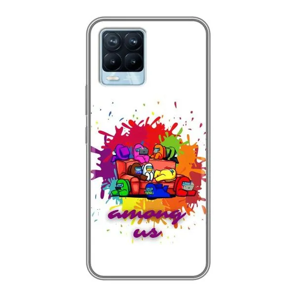 Чохол з принтом «Яскравий АмонгАс» для Realme 8 Чохол з принтом «Яскравий АмонгАс» для Realme 8