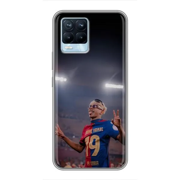 Чехол с принтом «Ямаль на стадионе» для Realme 8