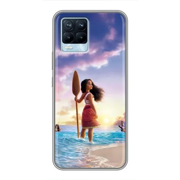 Чехол с принтом «Моана с веслом» для Realme 8