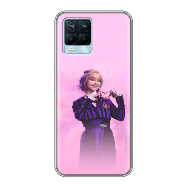 Чехол с принтом «Яркая Энид Уэнздей» для Realme 8